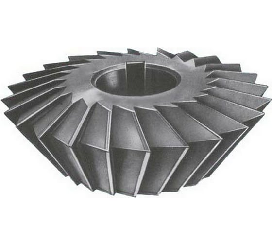 Изображение товара Фреза двухугловая несимметричная 80x20x27 мм, 70 гр (55 гр+15 гр), Р6АМ5, Z=22 CNIC 40436