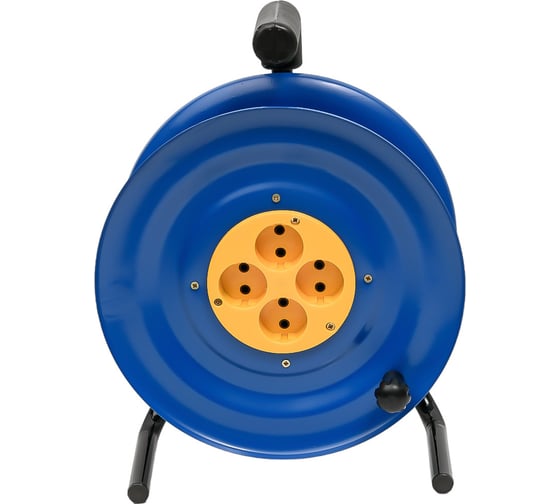 Изображение товара Металлическая катушка для удлинителя МПП Удлинитель 4 розетки IP-20 без заземления 999000000002201