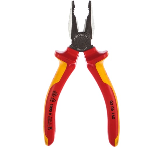 Изображение товара Диэлектрические пассатижи KNIPEX KN-0306160SB
