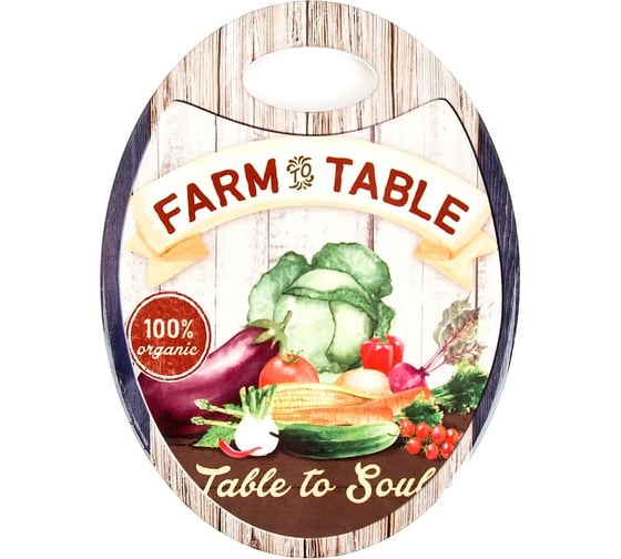 Изображение товара Подставка под горячее Nouvelle Ферма с пробкой, 15x20 см 4730192-1