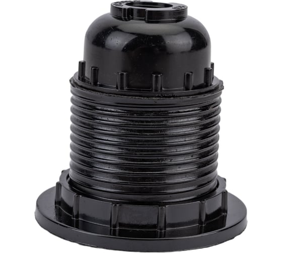 Изображение товара Подвесной патрон с кольцом Uniel карболитовый, цоколь Е27 ULH-03-E27R-Bakelite 11022