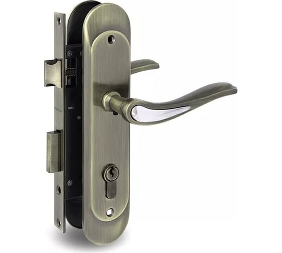 Изображение товара Врезной замок Palladium 1706 AB/CP 00011040