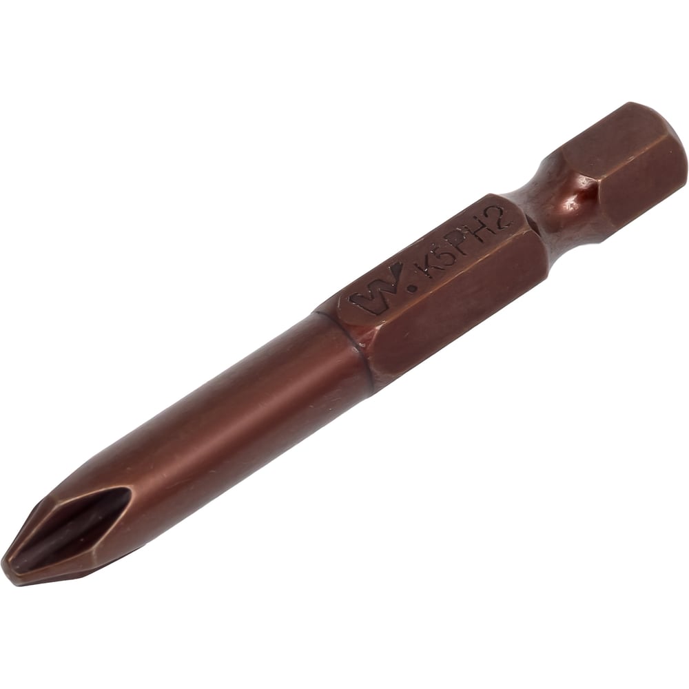 Изображение товара Бита JapanSteel PH2 50 мм магнитная для шуруповертных работ, набор 10 шт