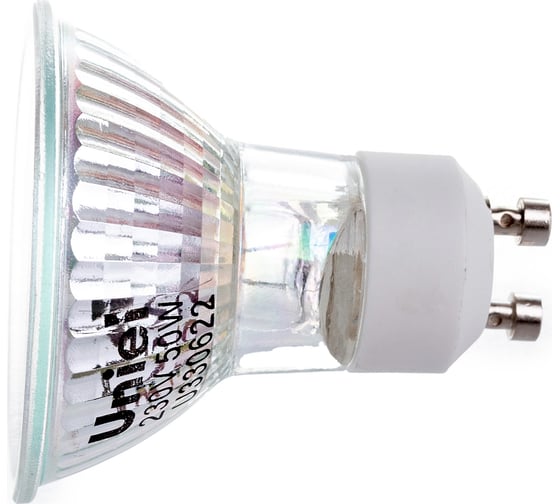 Изображение товара Галогенная лампа Uniel JCDR-50/GU10 01094