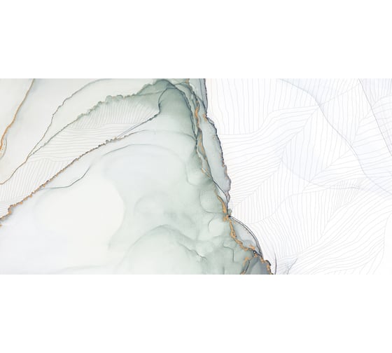 Изображение товара Декор LB CERAMICS Блисс (белый; 30x60 см; площадь упаковки 1,44 кв.м) СК000039085