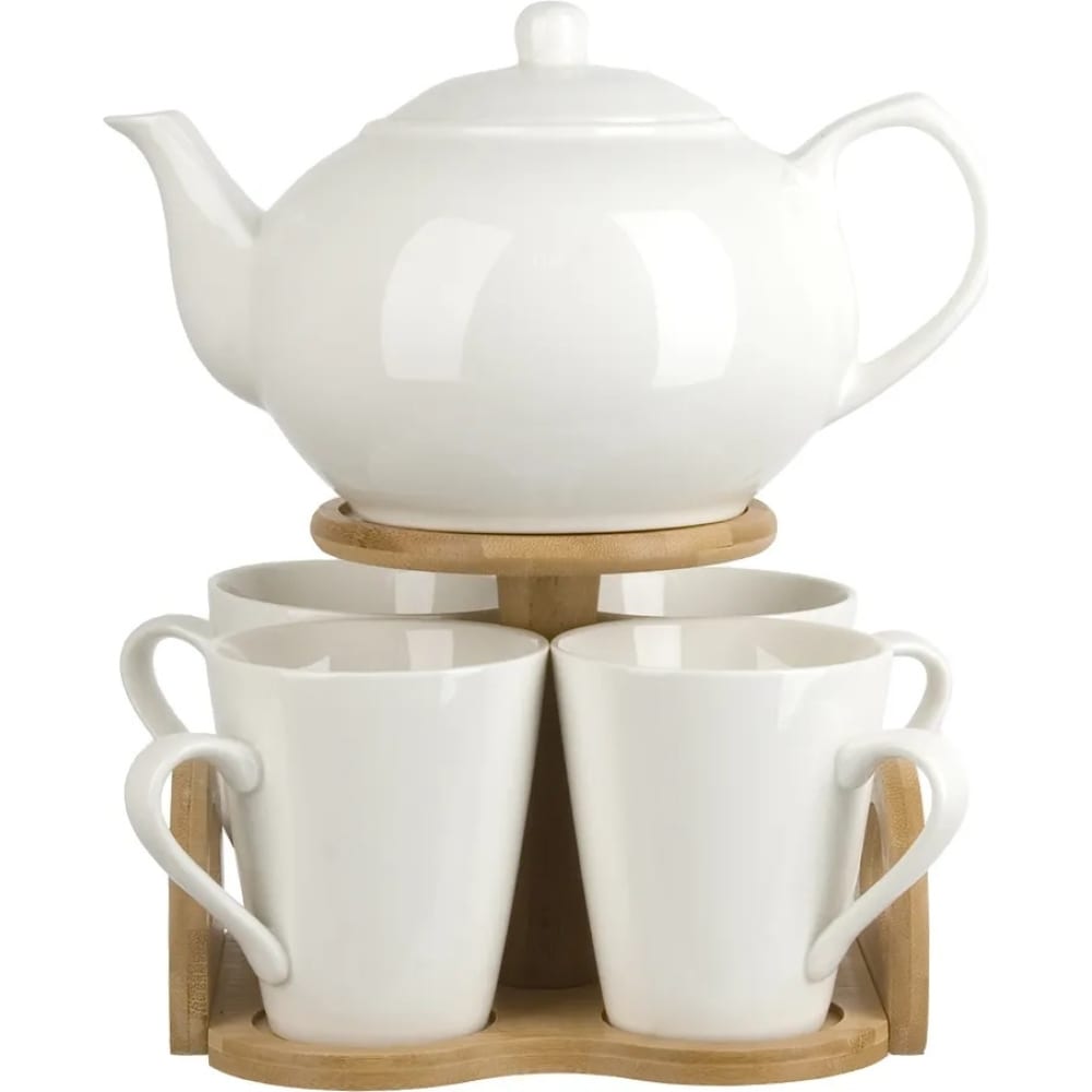 Чайный набор Nouvelle набор чайный доломит 2 предмета на 1 персону 280 мл daniks сказочный праздник подарочная упаковка