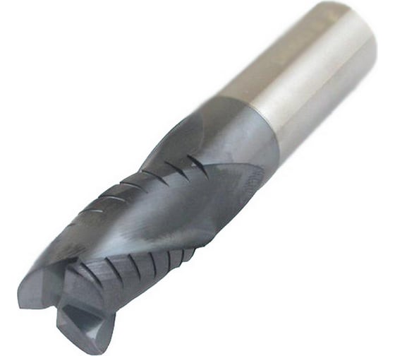 Изображение товара Фреза концевая 6x13x57 мм, ц/х, Вк8, Z=3, цельная, обдирочная, со стружколомом CNIC 56584