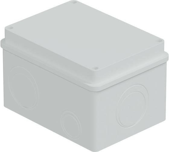 Изображение товара Распределительная коробка Экопласт без сальников BJB/JBS150 о/п 150x110x110 IP56 цвет белый 44061W-1