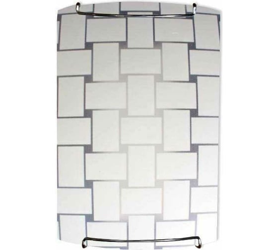 Изображение товара Светильник ЭЛЕТЕХ Плетенка 210x245 НББ 21-60 М21 матовый шампань /крепеж хром ИУ 1005205521