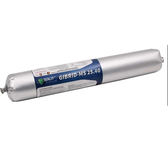 Изображение товара Гибридный герметик на основе MS-полимера Sealit GIBRID MS 25.40, 900 гр, серый 9001