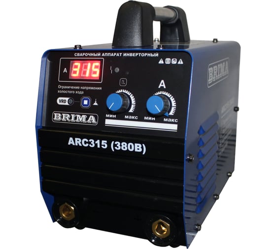 Изображение товара Сварочный инвертор Brima ARC-315 380В 5913