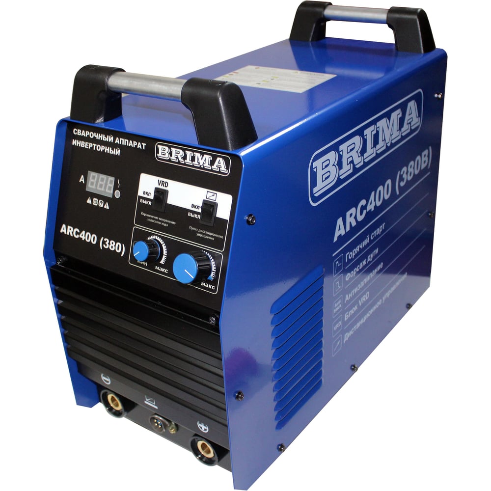Изображение товара Сварочный инвертор Brima ARC-400 380В профессиональный мощный для сварочных работ