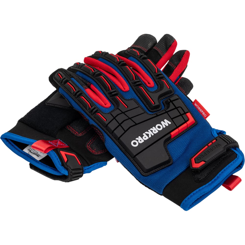 Изображение товара Рабочие перчатки WORKPRO Anti Impact Work XL с защитой от ударов