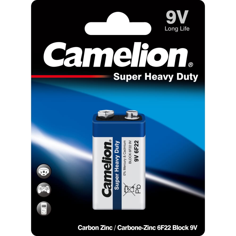 camelion 6f22 sr 1 6f22 sp1g батарейка 9в 1 шт в уп ке Батарейка Camelion