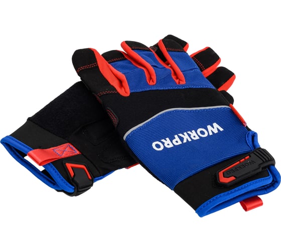 Изображение товара Рабочие перчатки механика WORKPRO Mechanic - XL WP371002