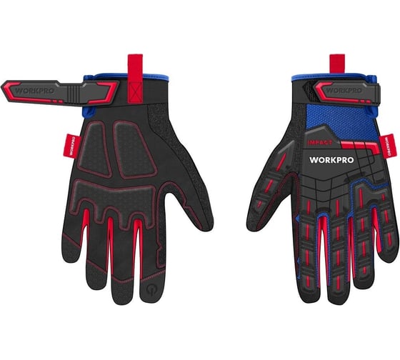 Изображение товара Рабочие перчатки c защитой от ударов WORKPRO Anti Impact Work - L WP371004
