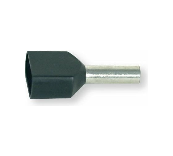 Изображение товара Концевая гильза BERNER 2x1,5 мм черная (500 шт/уп) 849839