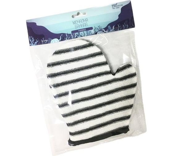 Изображение товара Банная мочалка-рукавица EUROHOUSE 19x22 см 14439