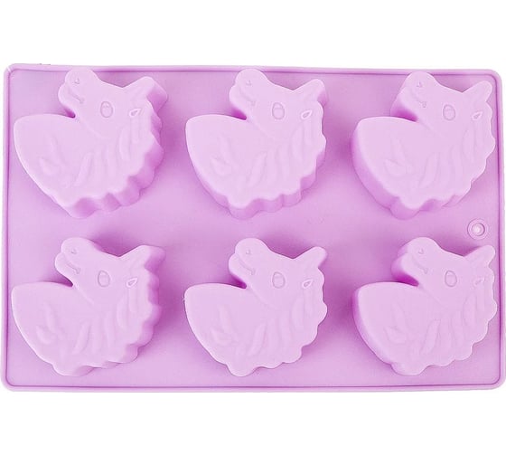 Изображение товара Форма для выпечки Nouvelle Единорог 6 ячеек, 26x17 см 9903276-2