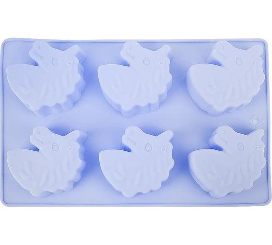 Изображение товара Форма для выпечки Nouvelle Единорог 6 ячеек, 26x17 см 9903276-1