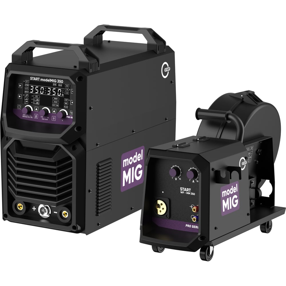Изображение товара Сварочный полуавтомат Start 2W350m modelMIG 350 для профессионалов