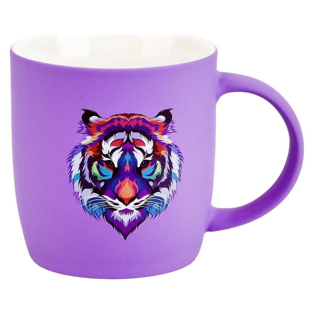 Изображение товара Кружка Polystar Collection Cat hunter 350 мл сиреневая