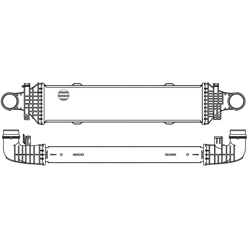 Изображение товара Радиатор интеркулера LUZAR LRIC 1513 для Mercedes-Benz