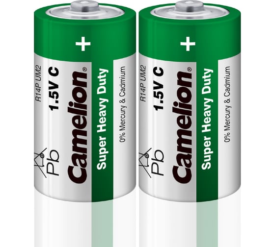 Изображение товара Батарейка 1.5В Camelion R14 SR-2, 1661