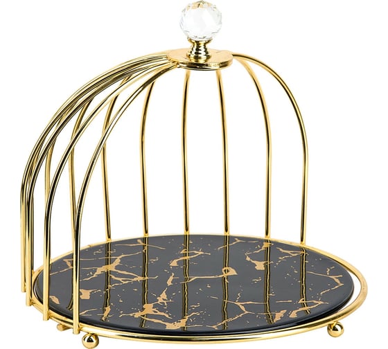 Изображение товара Сервировочное блюдо Nouvelle Черный мрамор 26,5 см 1180054