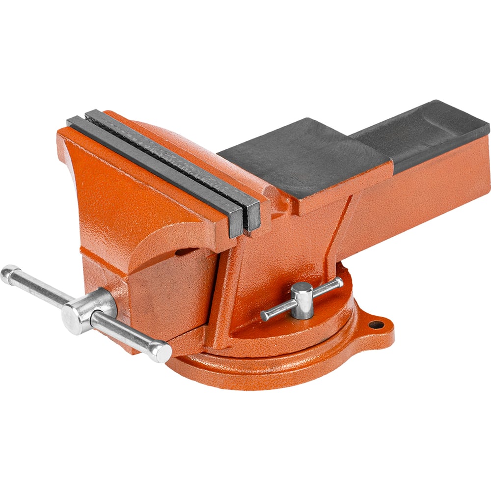 Изображение товара Слесарные тиски SPARTA 200 мм, поворотные, с наковальней 186295