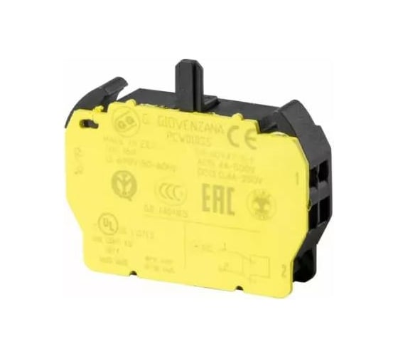 Изображение товара Безопасный контактный блок GIOVENZANA НР - НЗ - НР PCW010SS