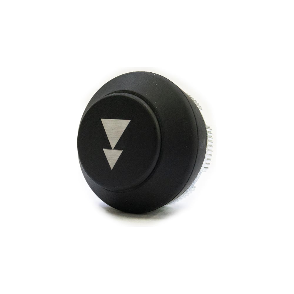 Изображение товара Кнопка GIOVENZANA черная двойная скорость стрелка вниз PLN005