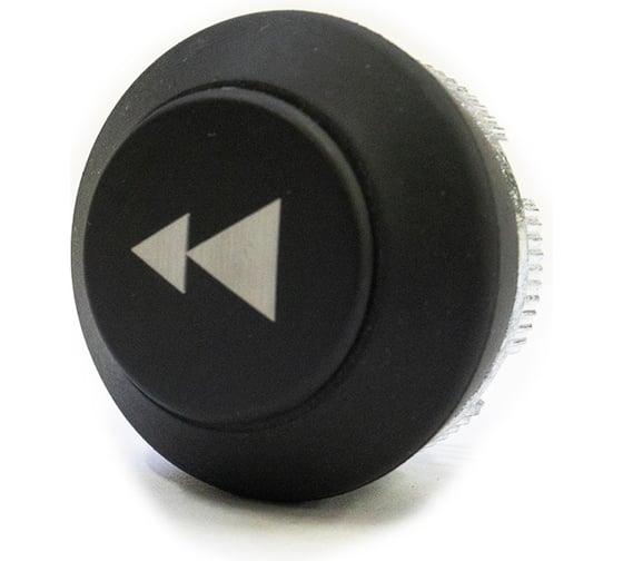 Изображение товара Кнопка GIOVENZANA черная, двойная скорость, стрелка влево PLN018