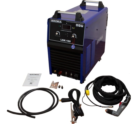 Изображение товара Инвертор плазменной резки Brima LGK-160 380В c плазмотроном A141 или А151 5689