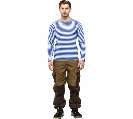 Изображение товара Летняя тельняшка ООО Комус васильковая полоса, р. 50 446705