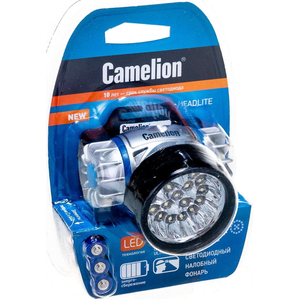 Налобный фонарь Camelion