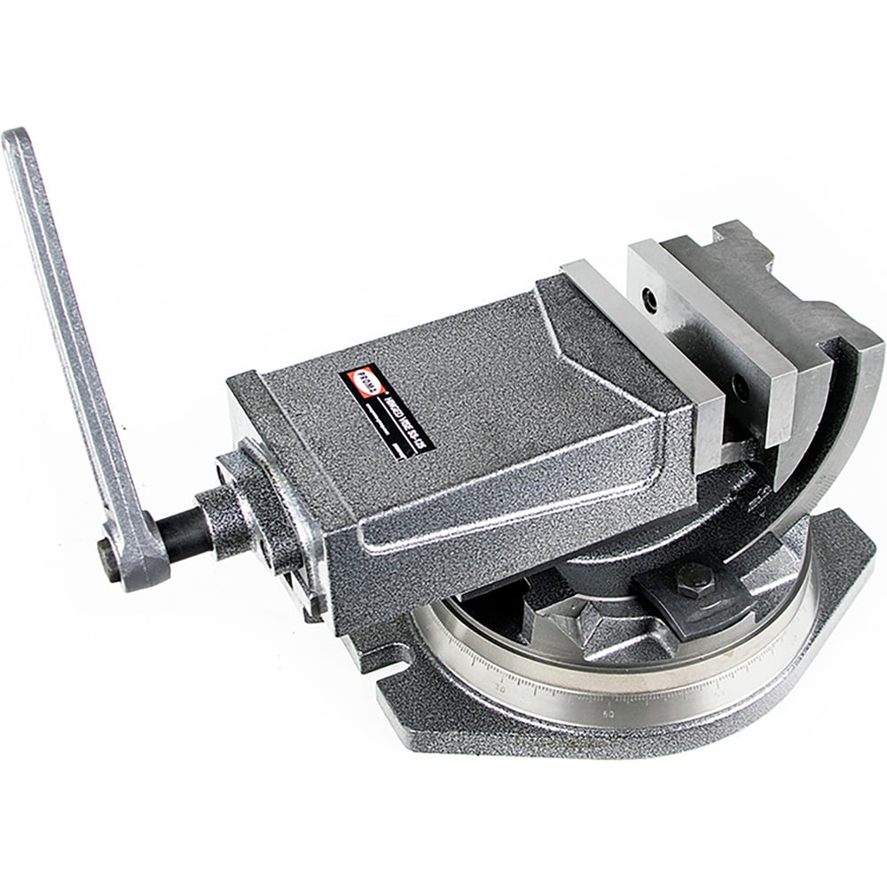 Изображение товара Станочные тиски PROMA SS-125 с поворотным основанием