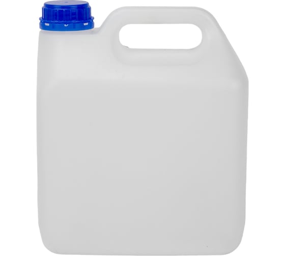 Изображение товара Канистра п/э неокрашенная (3 л; 190x120x220 мм; с пробкой) Тара.ру 18294