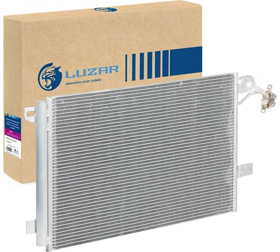 Изображение товара Радиатор кондиционера для автомобилей Transporter T5 2.0TD LUZAR LRAC 1805