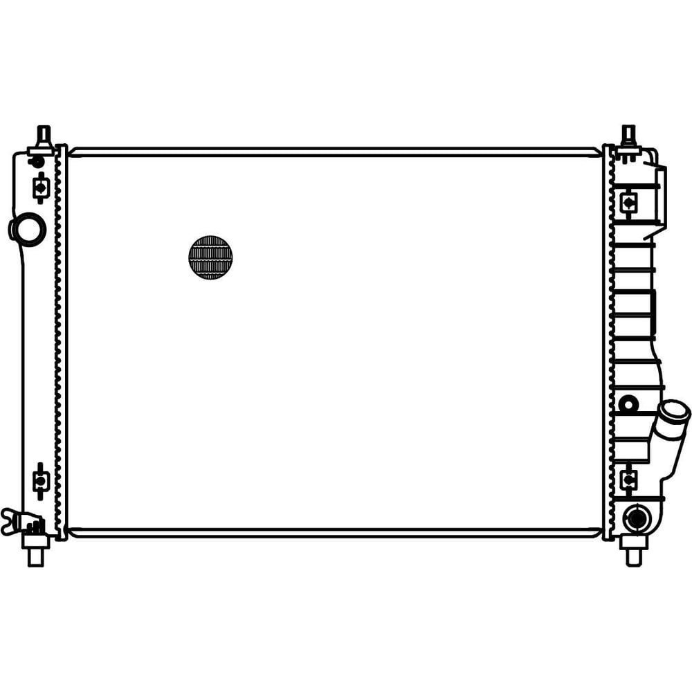 Изображение товара Радиатор охлаждения для Aveo T255 1.4i AT LUZAR LRc 0503