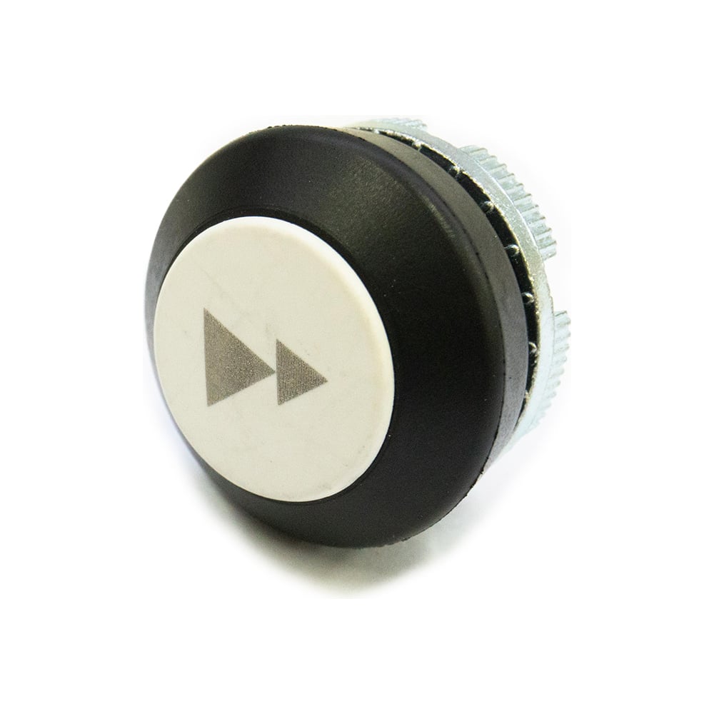 Изображение товара Кнопка GIOVENZANA белая двойная скорость стрелка вправо PLN017