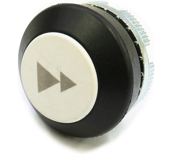 Изображение товара Кнопка GIOVENZANA белая, двойная, скорость, стрелка вправо PLN017