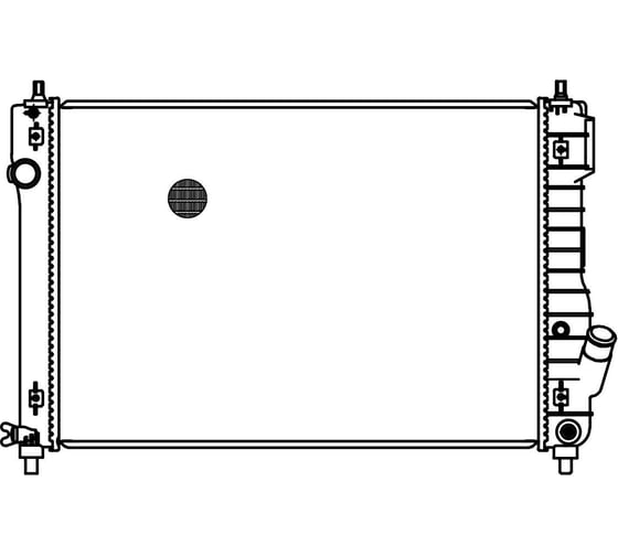 Изображение товара Радиатор охлаждения для автомобилей Aveo T255 1.4i MT LUZAR LRc 0504