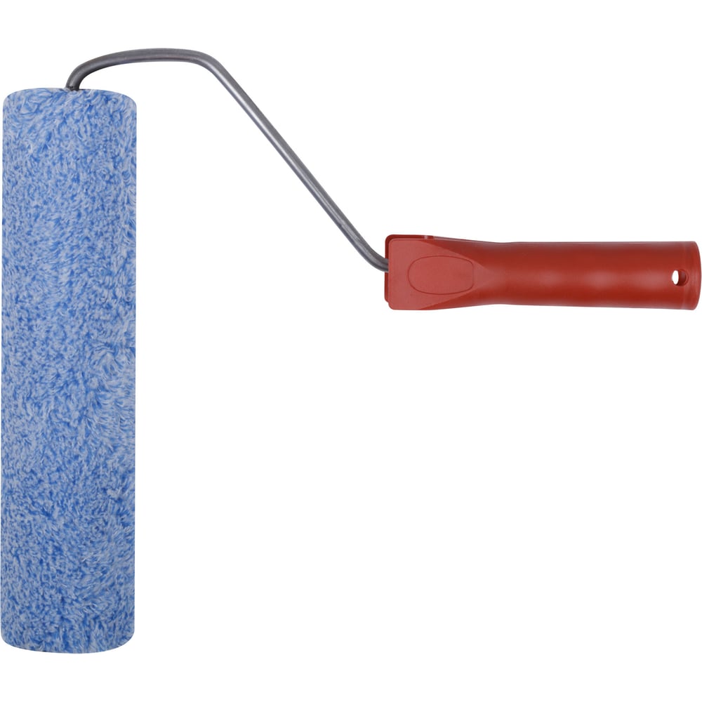 Изображение товара Полиакриловый малярный валик с ручкой РОС 02584 для внутренних и внешних работ