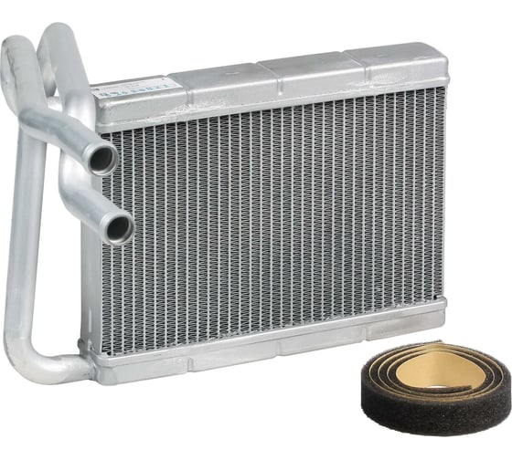 Изображение товара Радиатор отопителя для автомобилей Лада 4x4 FL алюминиевый LUZAR LRh 0128