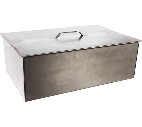 Изображение товара Двухъярусная коптильня с поддоном TEHNOLIT 58х38х22см