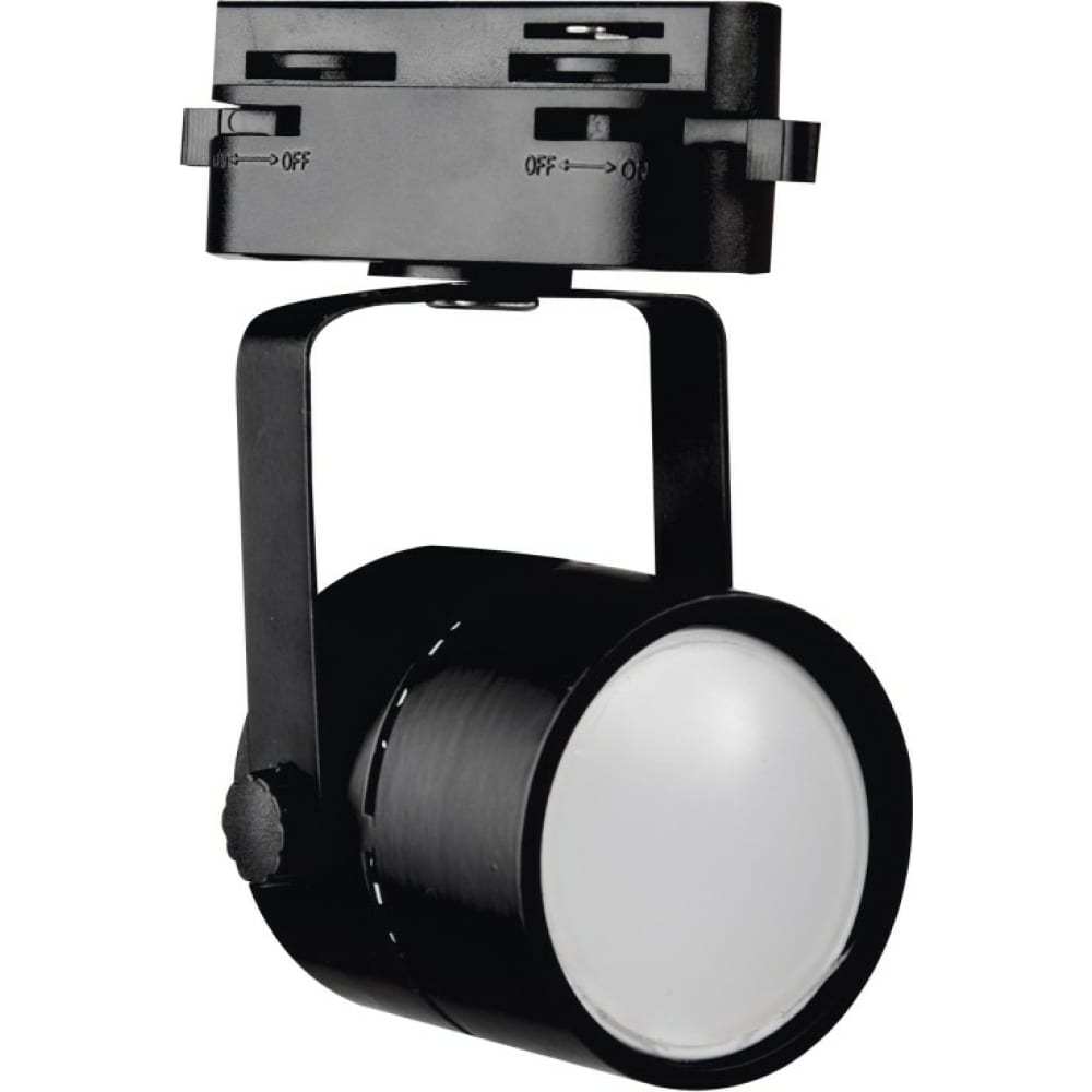 Трековый светильник-прожектор Volpe светильник прожектор малый 1x60w e27 белый 11x11x24 см