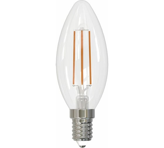 Изображение товара Светодиодная лампа Volpe LED-C35-6W/3000K/E14/CL/SLF UL-00008328
