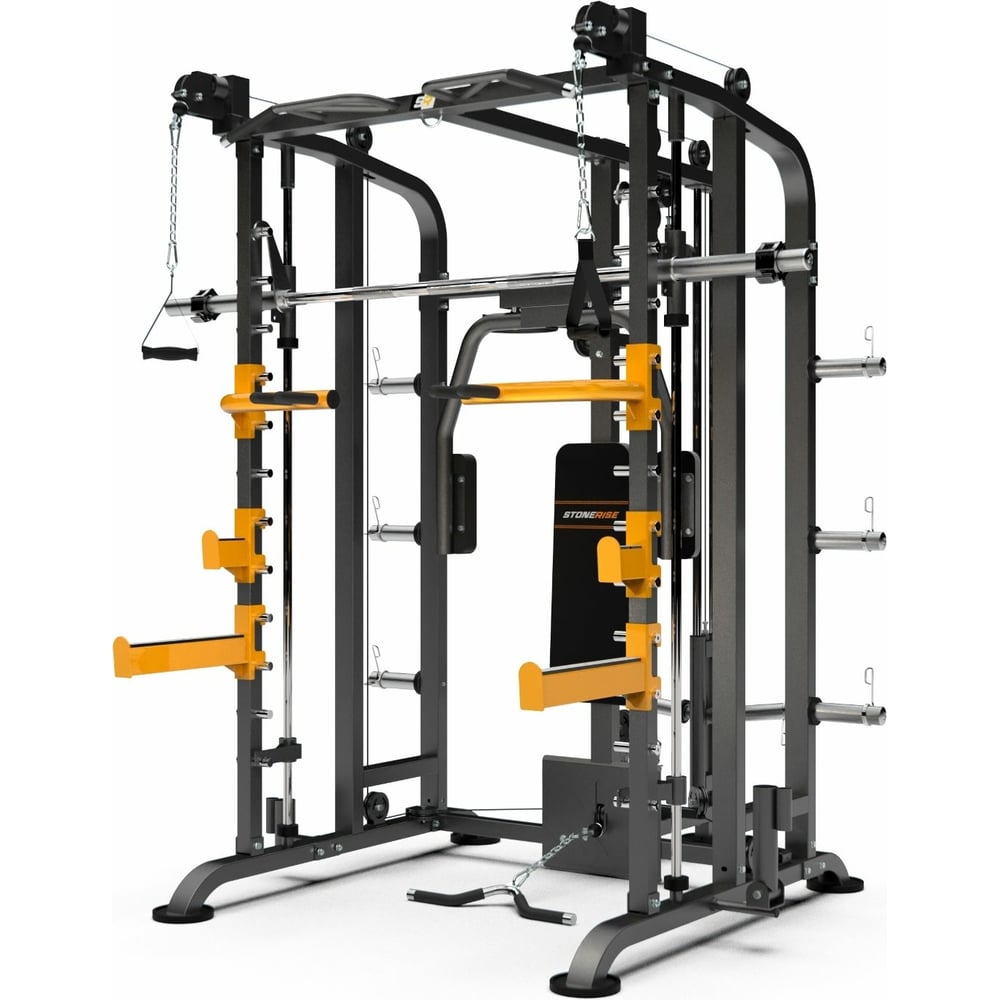 Изображение товара Мультистанция DFC STONERISE D873 - многофункциональная силовая станция для дома и зала
