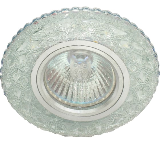 Изображение товара Встраиваемый светильник De Fran SMD/MR16 4000К зеркальный прозрачный (15SMD 3Вт), FT 967 SLWH